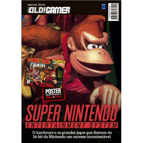 Editora Europa - Bookzine Pôster OLD!Gamer - Super Nintendo - Arte C