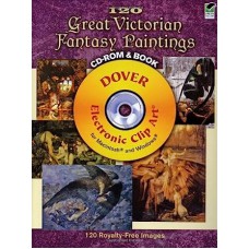 120 Great Victorian Fantasy Paintings Cd-rom And Book