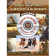 120 Great Paintings Of The American West Platinum Dvd And Book