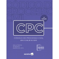 Código De Processo Civil Mini - Coleção Saraiva De Bolso - 5ª edição 2023