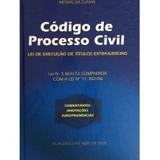 Código de Processo Civil. Lei de Execução de Títulos Extrajudiciais
